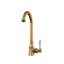 Taylor & Moore Hastings Traditional Kitchen Mixer Tap with Swivel Spout & Single Lever - Brushed Gold