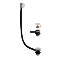 Chrome Easy Clean Click Clack Bath Waste with Overflow - Better Bathrooms