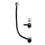 Chrome Easy Clean Click Clack Bath Waste with Overflow - Better Bathrooms