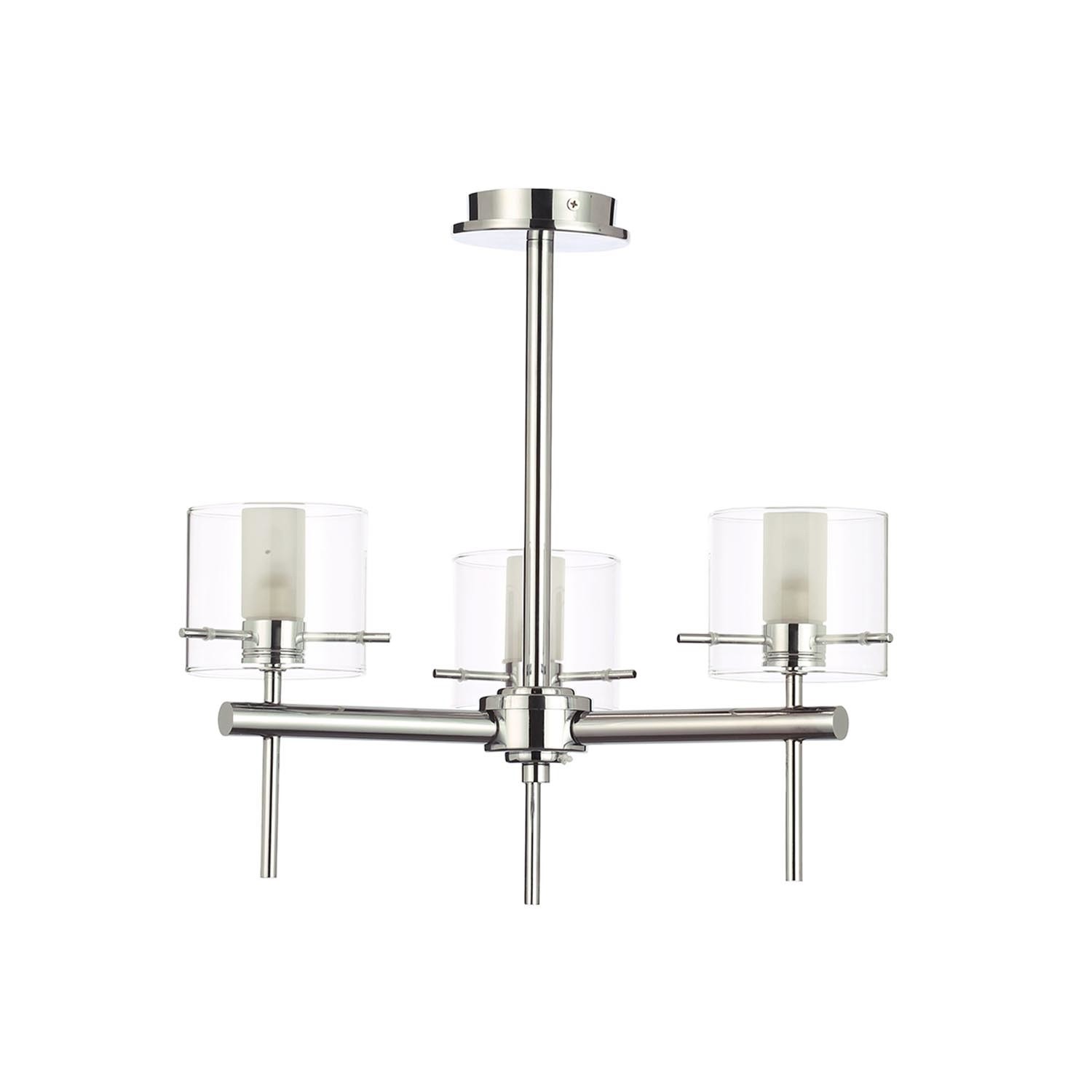 Chrome Bathroom Ceiling Light - Gene