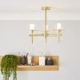Gold Bathroom Ceiling Light - Gene