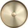 Stainless Steel Brass Round Countertop Basin 400mm - Zorah