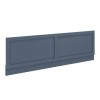 1500mm Wooden Matt Blue Front Bath Panel - Baxenden