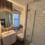 Oval Backlit Heated Bathroom Mirror with Lights 500 x 800mm - Irena