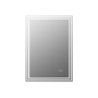 GRADE A1 - Rectangular Double Border LED Bathroom Mirror with Demister 600x800mm -Antila  