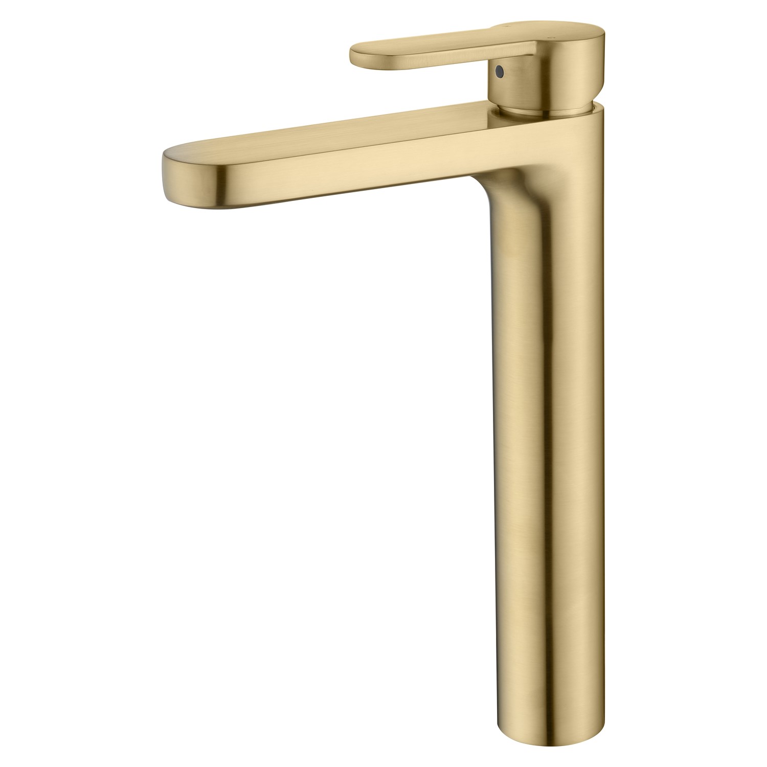 Tall Brass Mono Basin Mixer Tap - Zorah