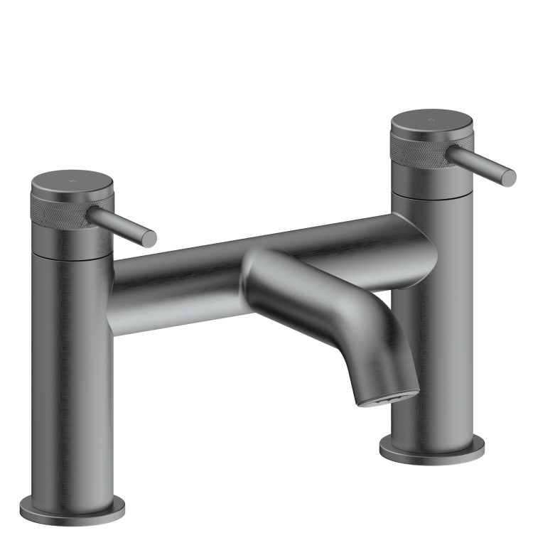 Gunmetal Bath Mixer Tap - Axel
