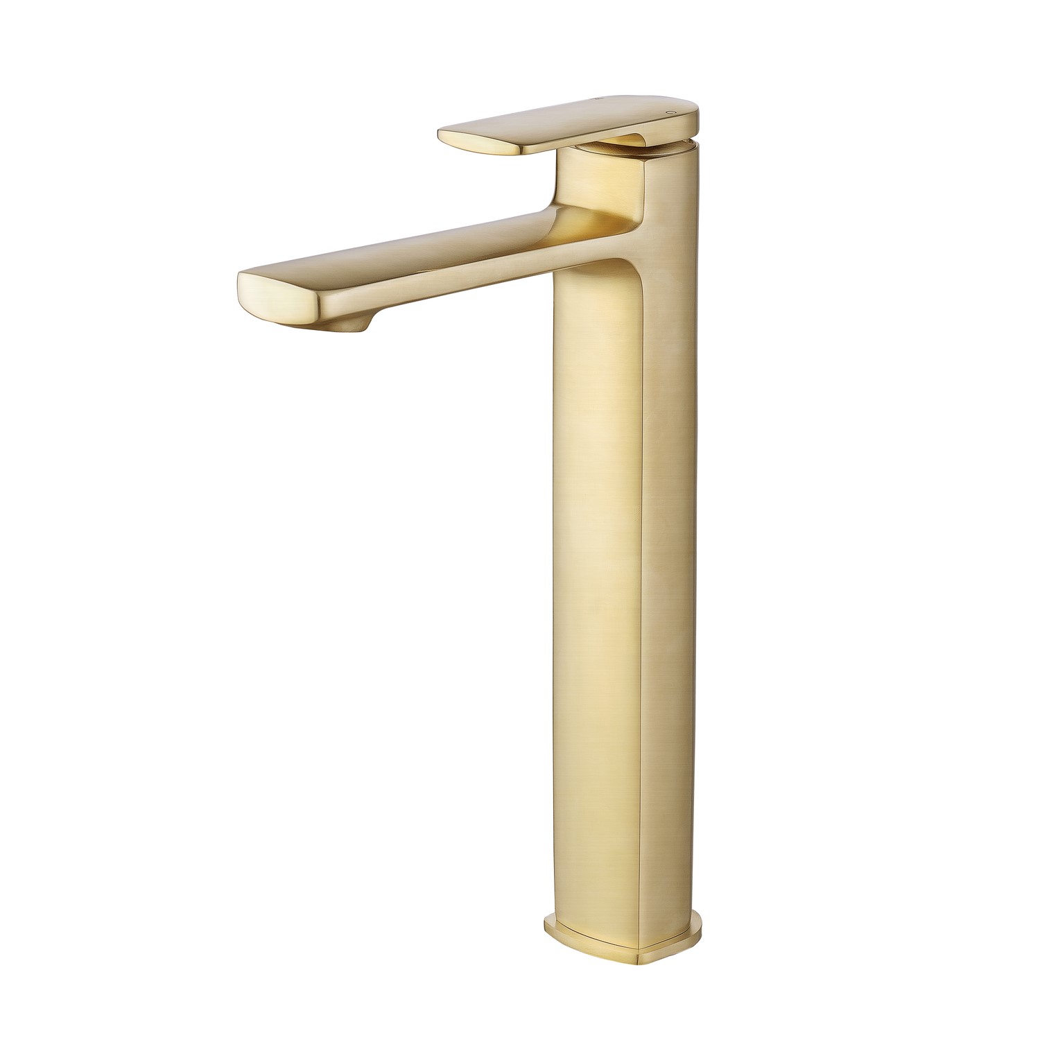 Tall Gold Mono Basin Mixer Tap - Meko