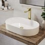 ONLY OPENED - Tall Gold Mono Basin Mixer Tap - Meko