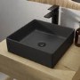 Tall Black Mono Basin Mixer Tap  - Zana