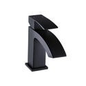 Black Cloakroom Mono Basin Mixer Tap - Wave