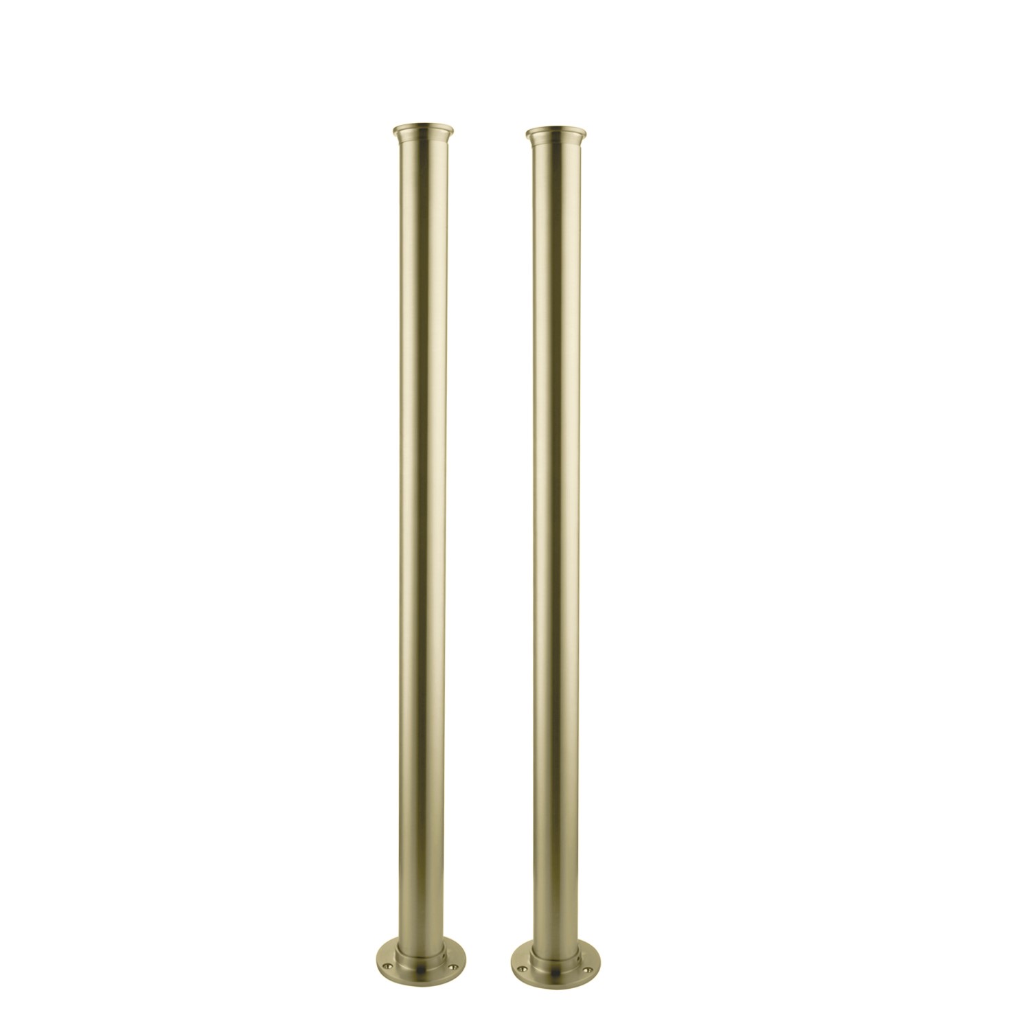 Brushed Gold Stand Pipes - Helston