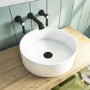 Black Wall Mounted Basin Mixer Tap - Helston