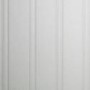 White Beadboard Superfresco Paintable Wallpaper