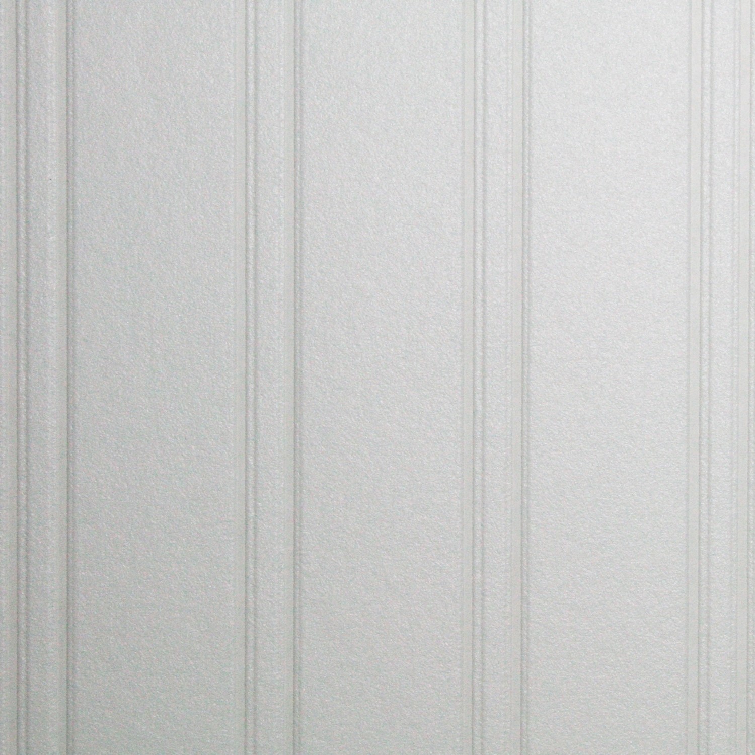 White Beadboard Superfresco Paintable Wallpaper