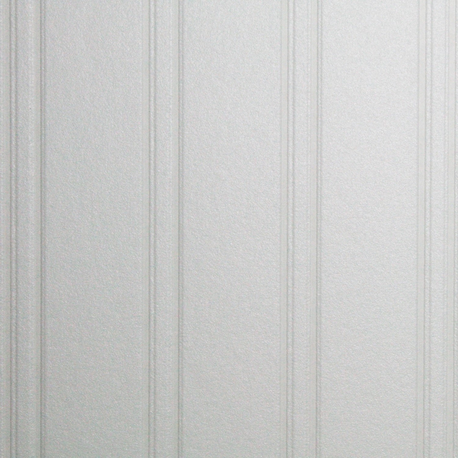 White Beadboard Superfresco Paintable Wallpaper