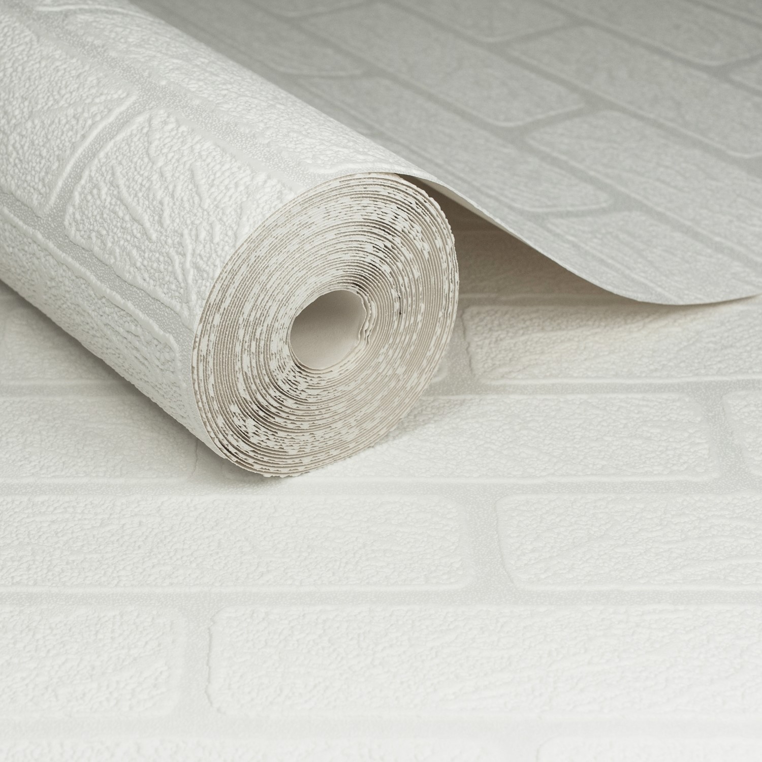 White Brick Paintable Wallpaper - Superfresco