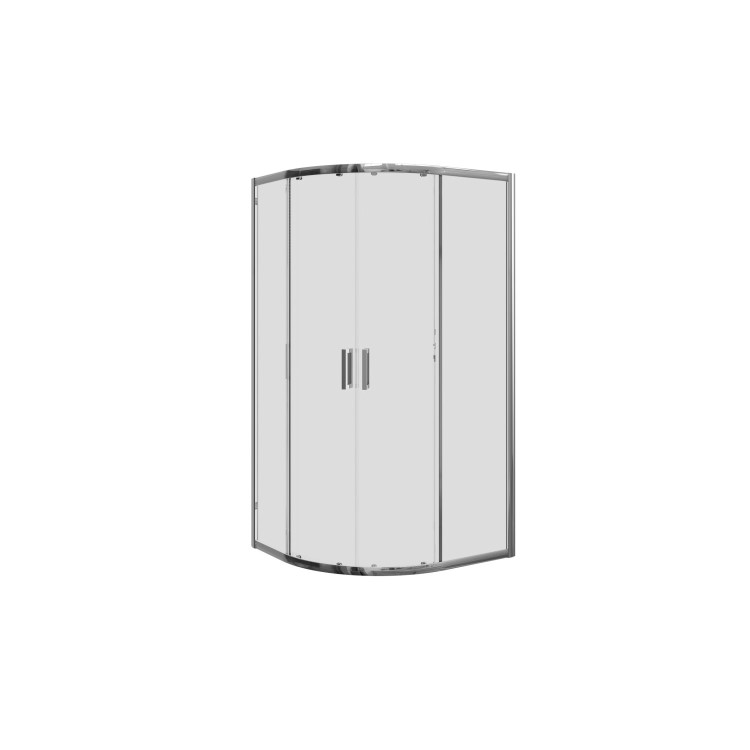 900x900mm Chrome 6mm Quadrant Shower Enclosure - Carina
