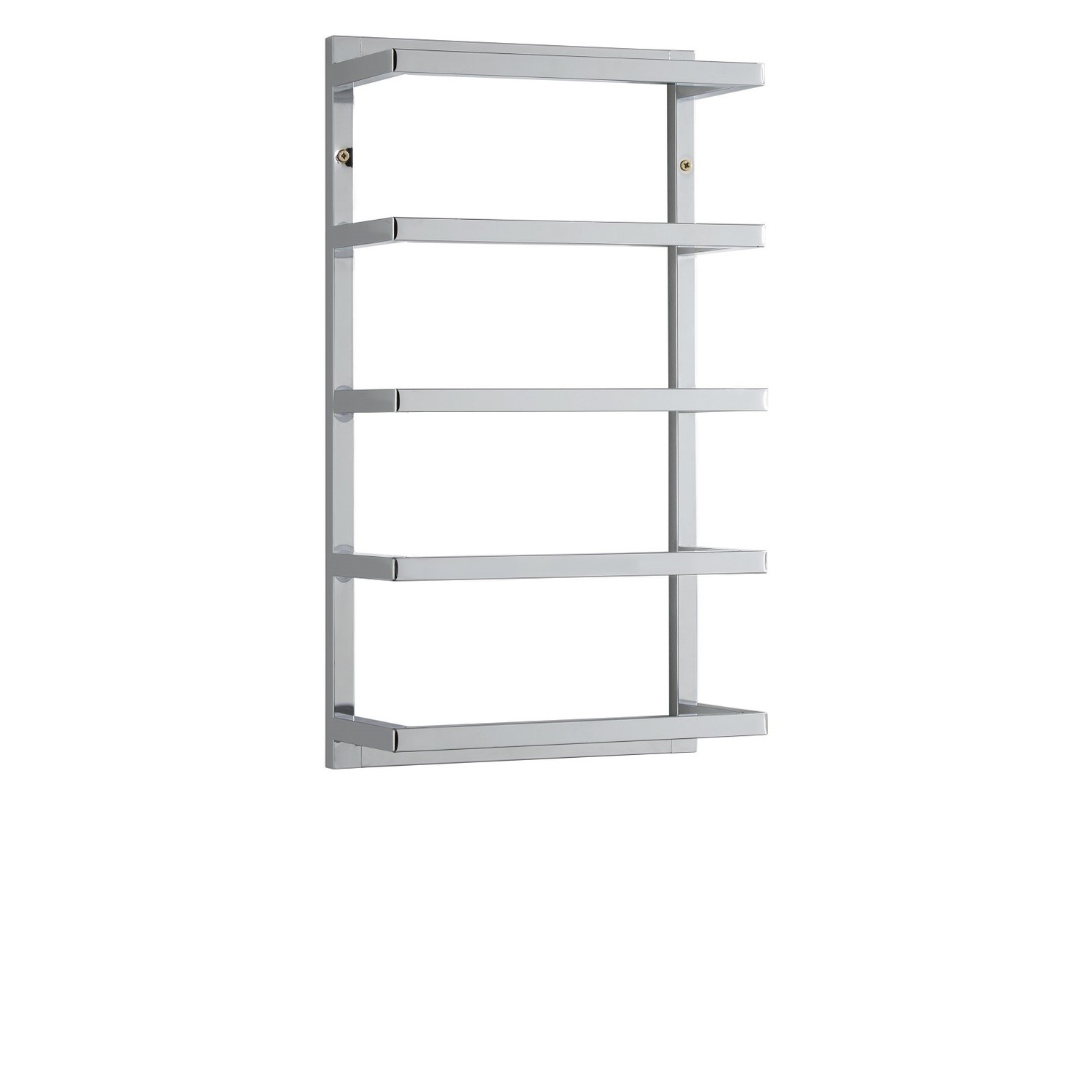 Chrome 5 tier wall mounted towel rack