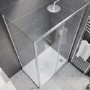 1200x900mm Stone Resin Rectangular Shower Tray  - Pearl