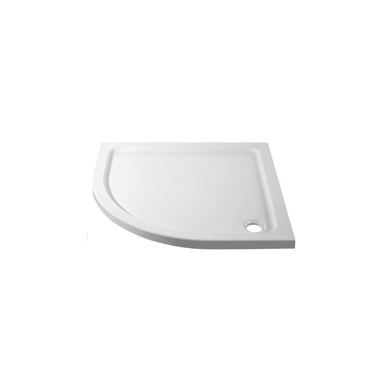 Stone Resin Quadrant Shower Tray 1000 x 1000 - Slim Line