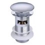 Chrome Click Clack Slotted Basin Waste - Better Bathrooms