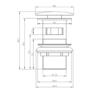 Chrome Click Clack Slotted Basin Waste - Better Bathrooms