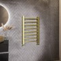 GRADE A2 - Brass Towel Radiator 800 x 500mm - Sonoran