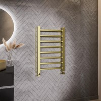 GRADE A2 - Brass Towel Radiator 800 x 500mm - Sonoran