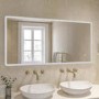Rectangular LED Heated Bathroom Mirror 1200 x 600m -Ariel