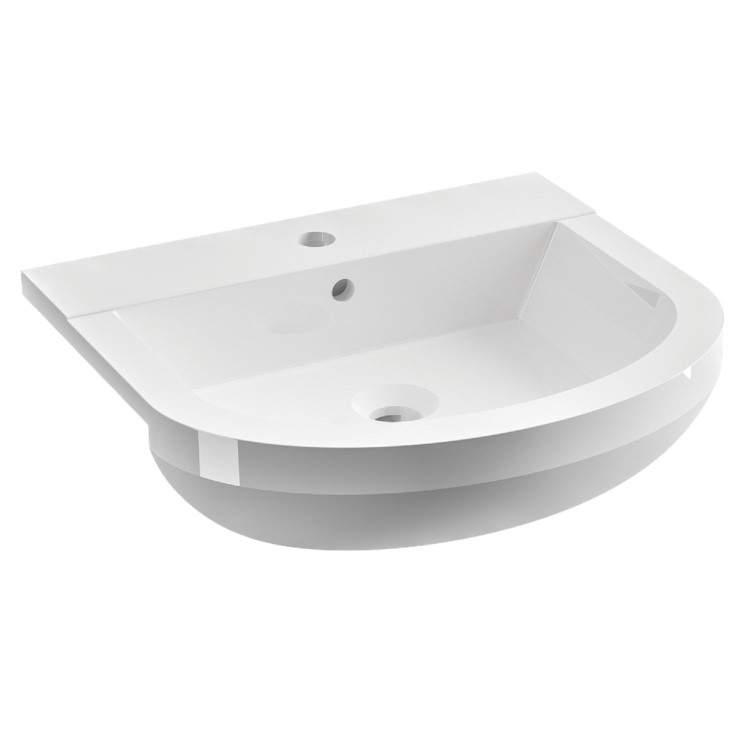 1500 - 1800mm Indigo Blue Toilet and Sink Unit with Oak Worktop - Aylesford