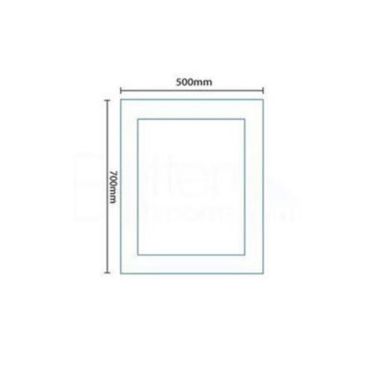 Bathroom Mirror 500 x 700mm - Lola Range