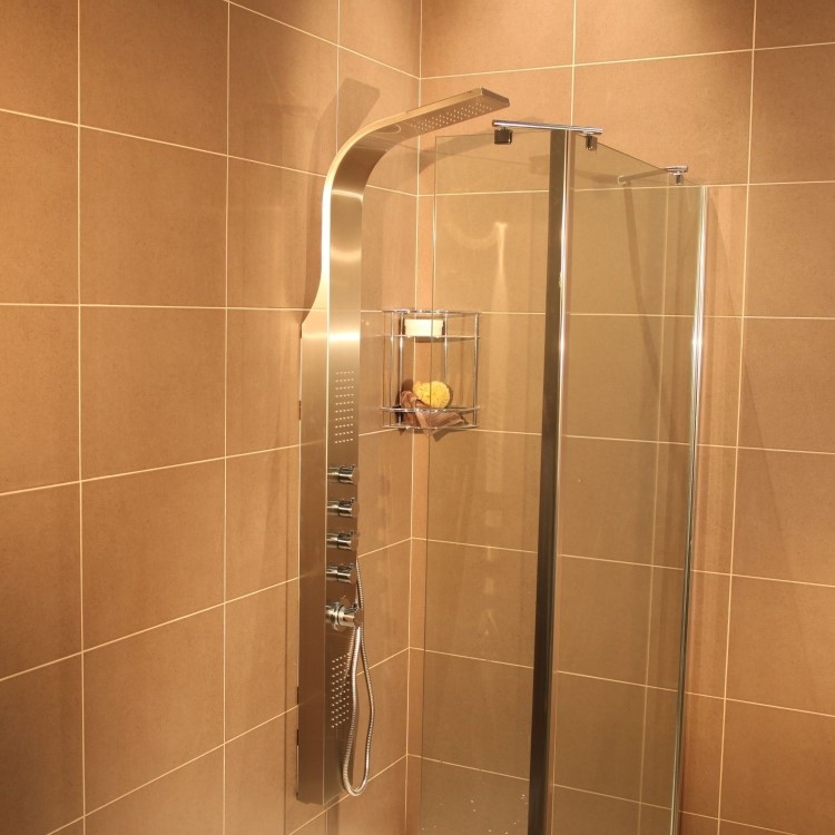 AquaUno Thermostatic Shower Tower Panel