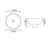 Round Counter Top Basin - Pacific Range