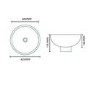 Round Counter Top Basin - Pacific Range