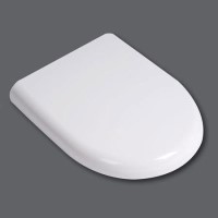 Micro Soft Close White Toilet Seat