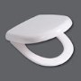 Micro Soft Close White Toilet Seat