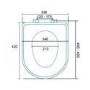 Micro Soft Close White Toilet Seat
