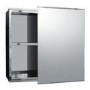 Stainless Steel Sliding Door Mirrored Cabinet 500H 340W 160D
