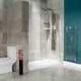 Walk-In Glass Shower Screen 1850 x 900mm - 8mm Glass