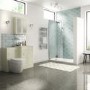 Walk-In Glass Shower Screen 1850 x 900mm - 8mm Glass