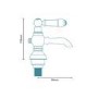 Traditional Basin Taps - Cambridge Range