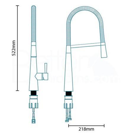 Yuma Kitchen Mixer Tap