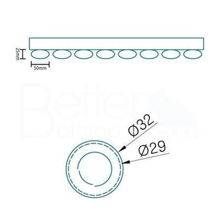 Nevada Beta Heat Single Panel Chrome Radiator - 1600 x 480mm