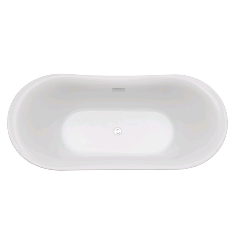 Freestanding Double Ended Slipper Bath 1700 x 800mm - Torrelino