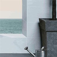 Ardosia Perola Slate Effect Glazed Porcelain Wall/Floor Tile