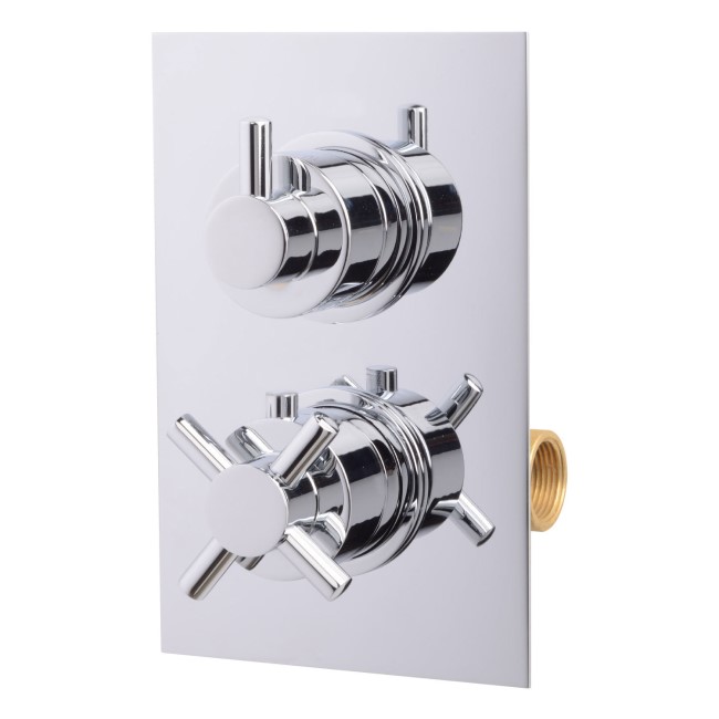 Concealed Dual Control Thermostatic Shower Valve
