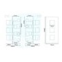 Dual Outlet Concealed Thermostatic Shower Valve -EcoCube Range