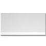 Windsor / Cuba / Aspen White 800 Height Adjustable End Panel