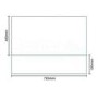 Windsor / Cuba / Aspen White 800 Height Adjustable End Panel
